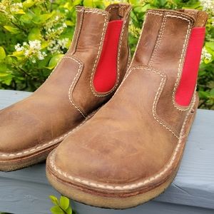 Duckfeet Roskilde, Cocoa/Red Size 39 (US 8.5/9)